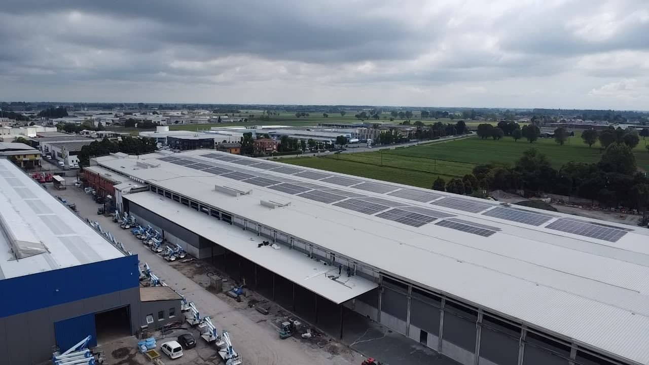 Rifacimento della copertura industriale Cage Srl a Casalmaggiore